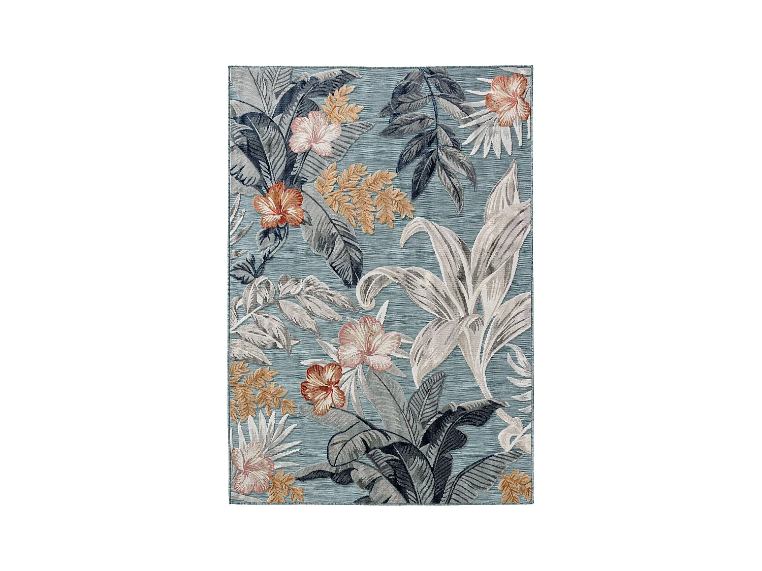 Tapis d'extérieur & intérieur Flora Multicouleur 160x230 cm