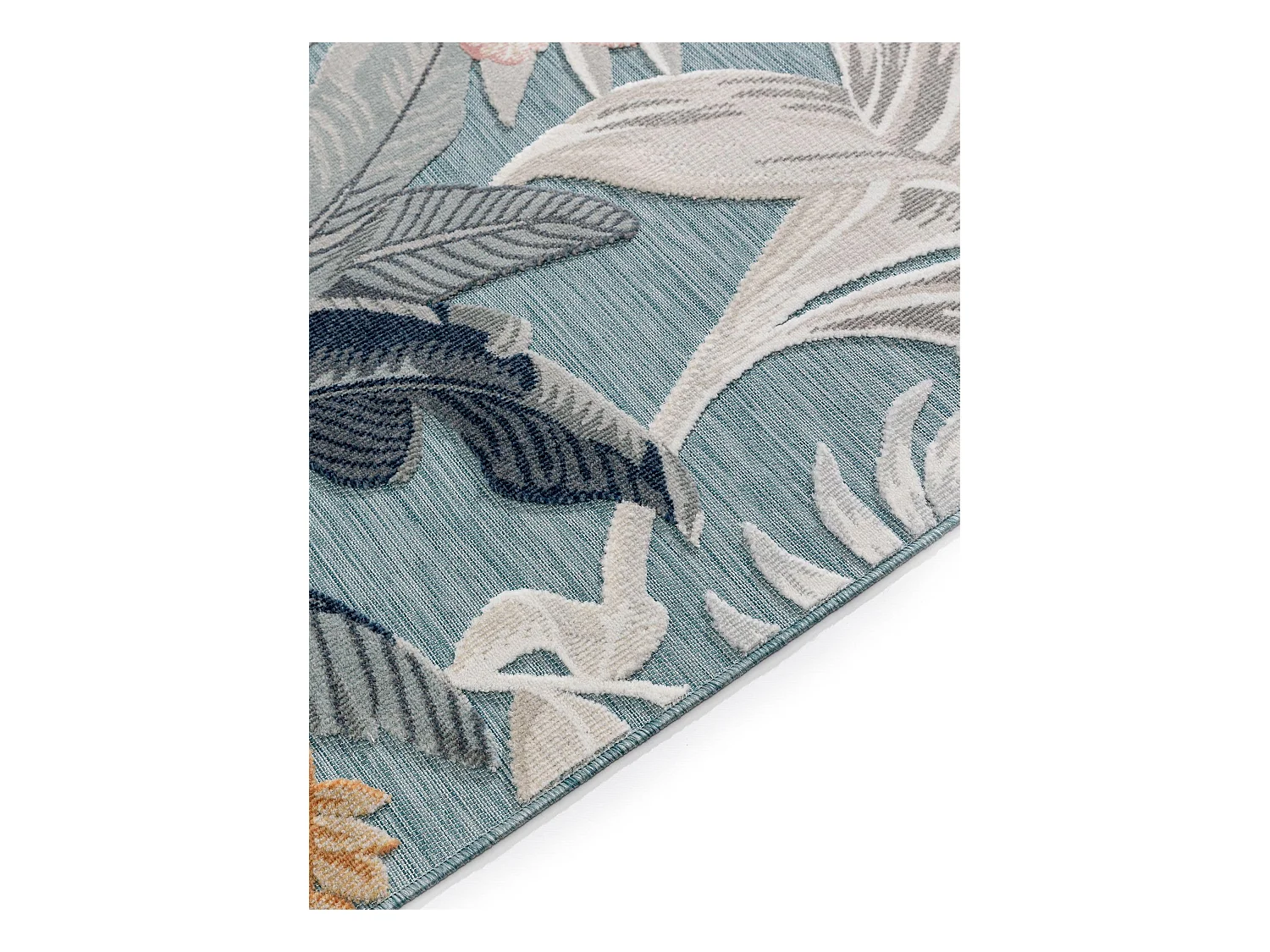 Tapis d'extérieur & intérieur Flora Multicouleur 200x300 cm