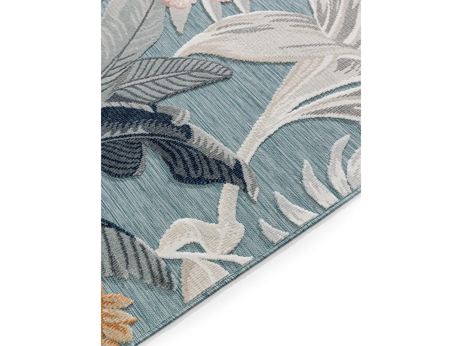 Tapis d'extérieur & intérieur Flora Multicouleur 200x300 cm