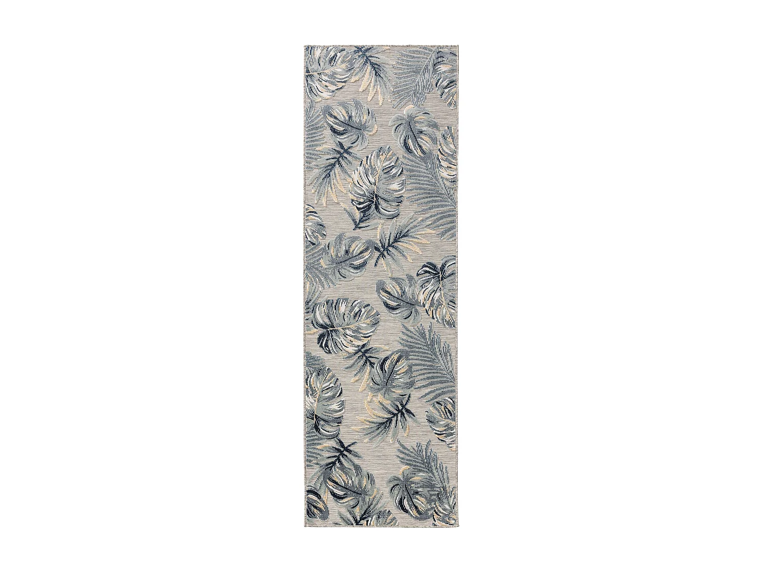 Tapis d'extérieur & intérieur Flora Multicouleur 80x250 cm