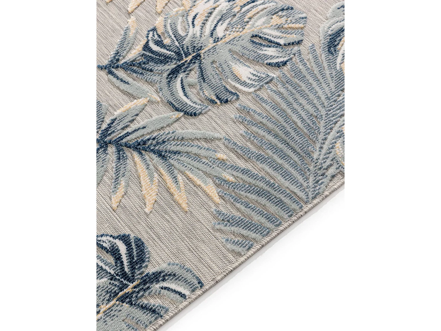Tapis d'extérieur & intérieur Flora Multicouleur 80x250 cm