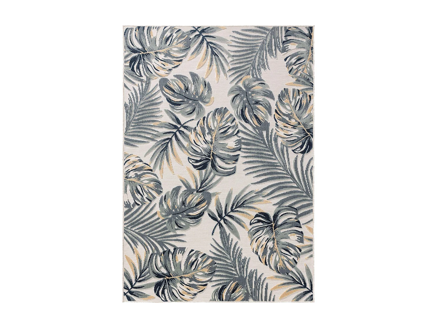 Tapis d'extérieur & intérieur Flora Multicouleur 80x150 cm