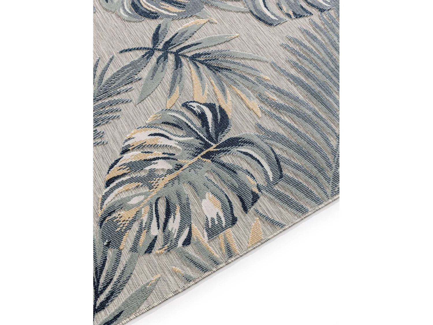 Tapis d'extérieur & intérieur Flora Multicouleur 80x150 cm