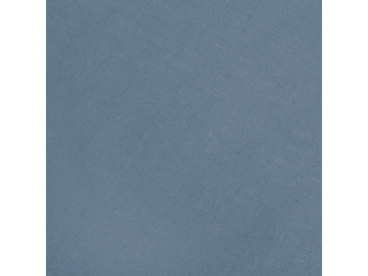 Housse de couette 1 Personne en Coton  Bleu Orage 140 x 200 cm
