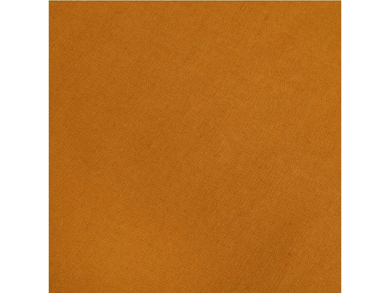 Housse de couette 1 Personne en Coton  Jaune cumin 140 x 200 cm