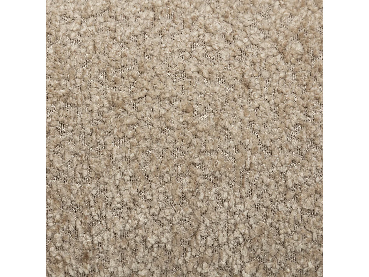 Coussin décoratif Bouclette Beige lin 30 x 50 cm