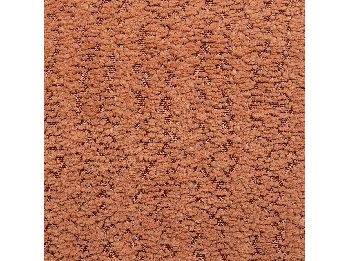 Coussin décoratif Bouclette Terracotta 45 x 45 cm