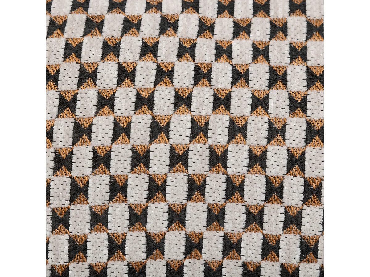 Coussin décoratif jacquard chenille Beige Lin 30 x 50 cm