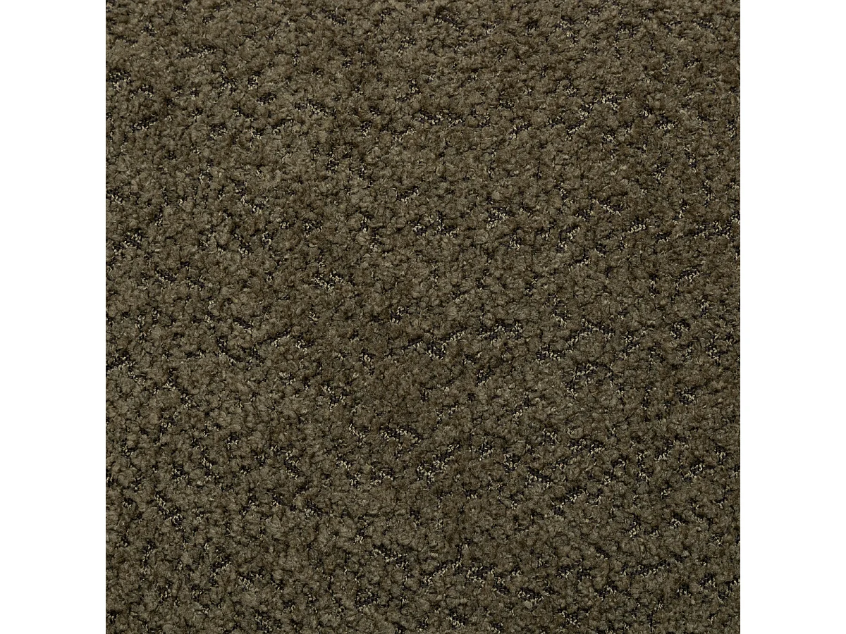 Coussin décoratif Bouclette Vert Kaki 45 x 45 cm