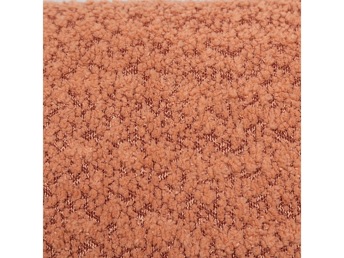 Coussin décoratif Bouclette Terracotta 30 x 50 cm