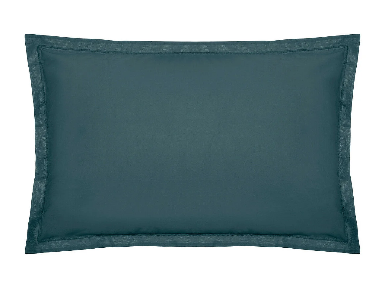 Taie d'oreiller en Coton Bleu Orage 50 x 70 cm