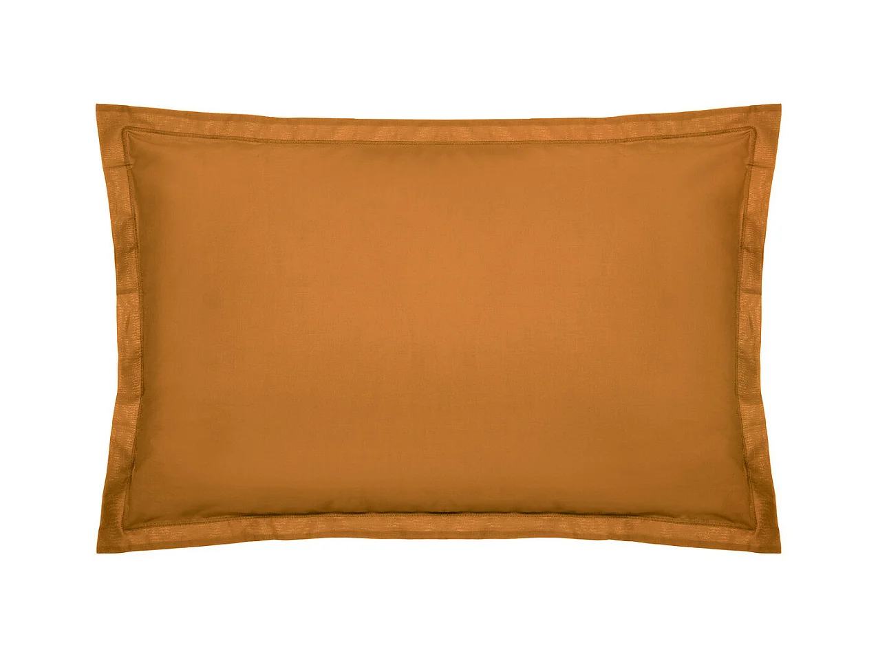 Taie d'oreiller en Coton Jaune cumin 50 x 70 cm