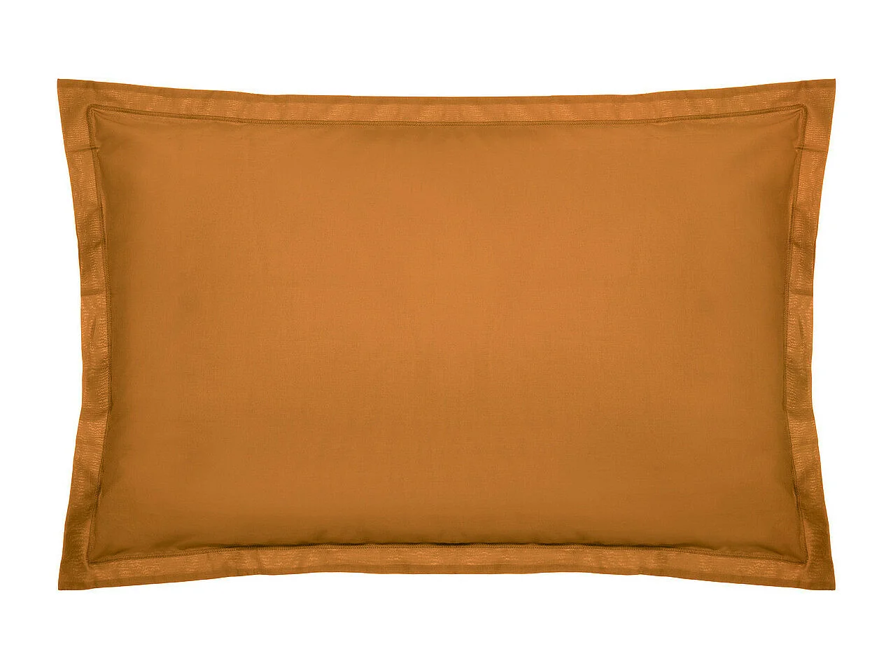 Taie d'oreiller en Coton Jaune cumin 50 x 70 cm