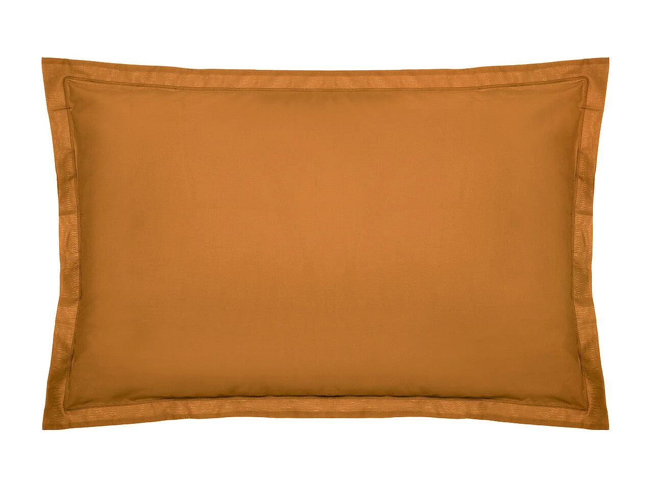 Taie d'oreiller en Coton Jaune cumin 50 x 70 cm