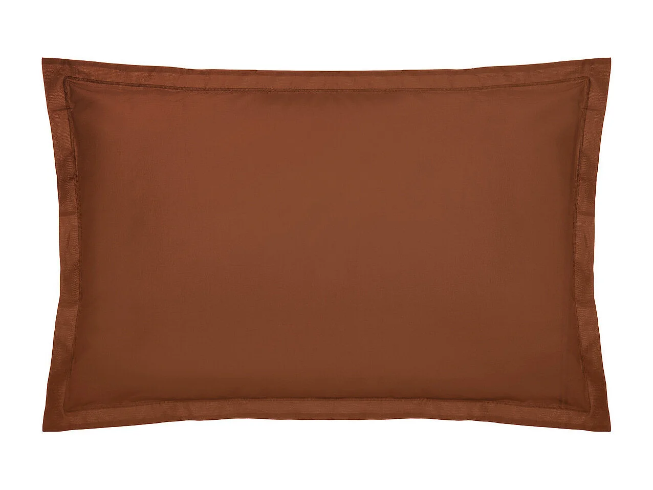 Taie d'oreiller en Coton Terracotta 50 x 70 cm