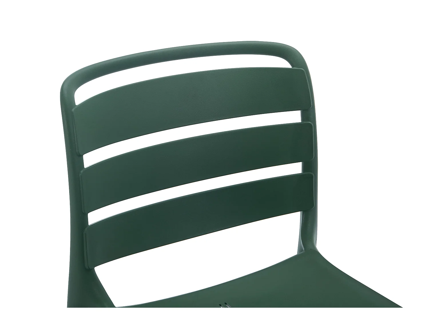 Gartenstuhl stapelbar 2er-Set - Polypropylen - Tannengrün - MOAH von MYLIA