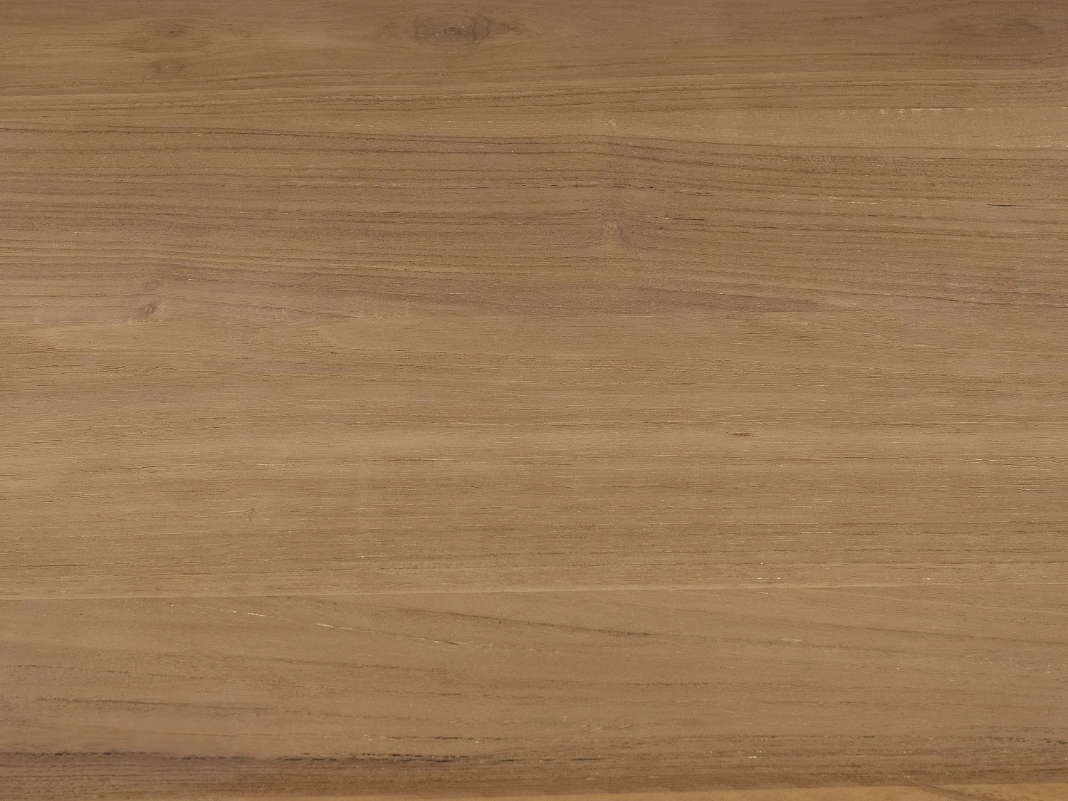 Conjunto de jantar de jardim em teca, 1 mesa, C135 cm + 8 cadeirões natural claro - TRIANI de MYLIA