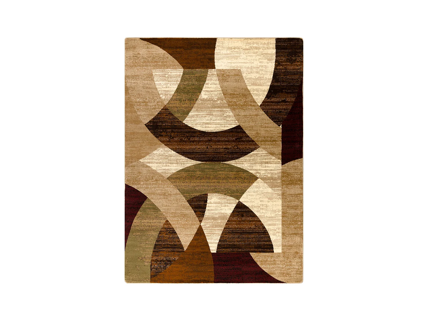 Tappeto ROYAL HD10 Geometrici - beige / verde 100x200 cm