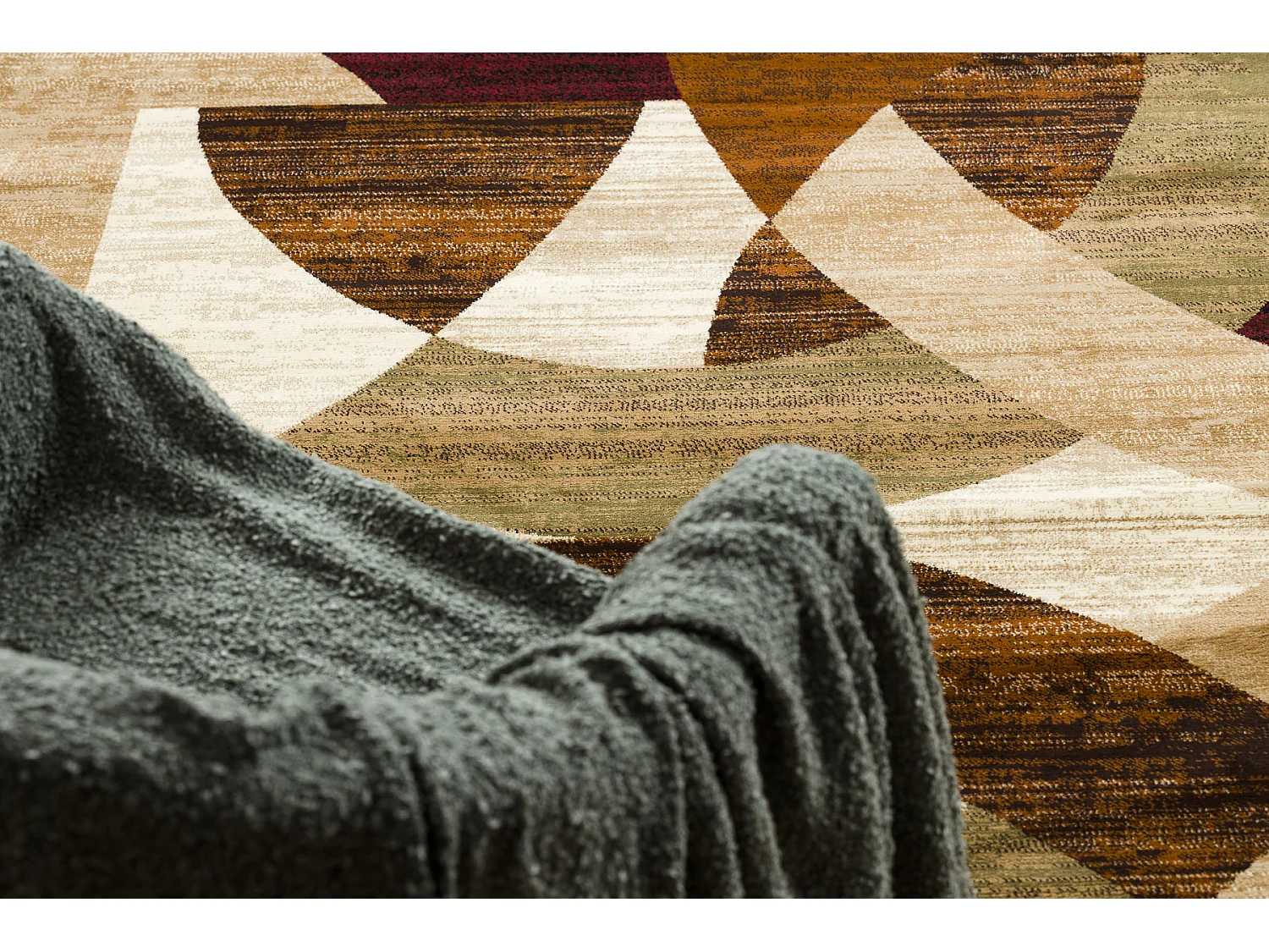 Tappeto ROYAL HD10 Geometrici - beige / verde 300x400 cm