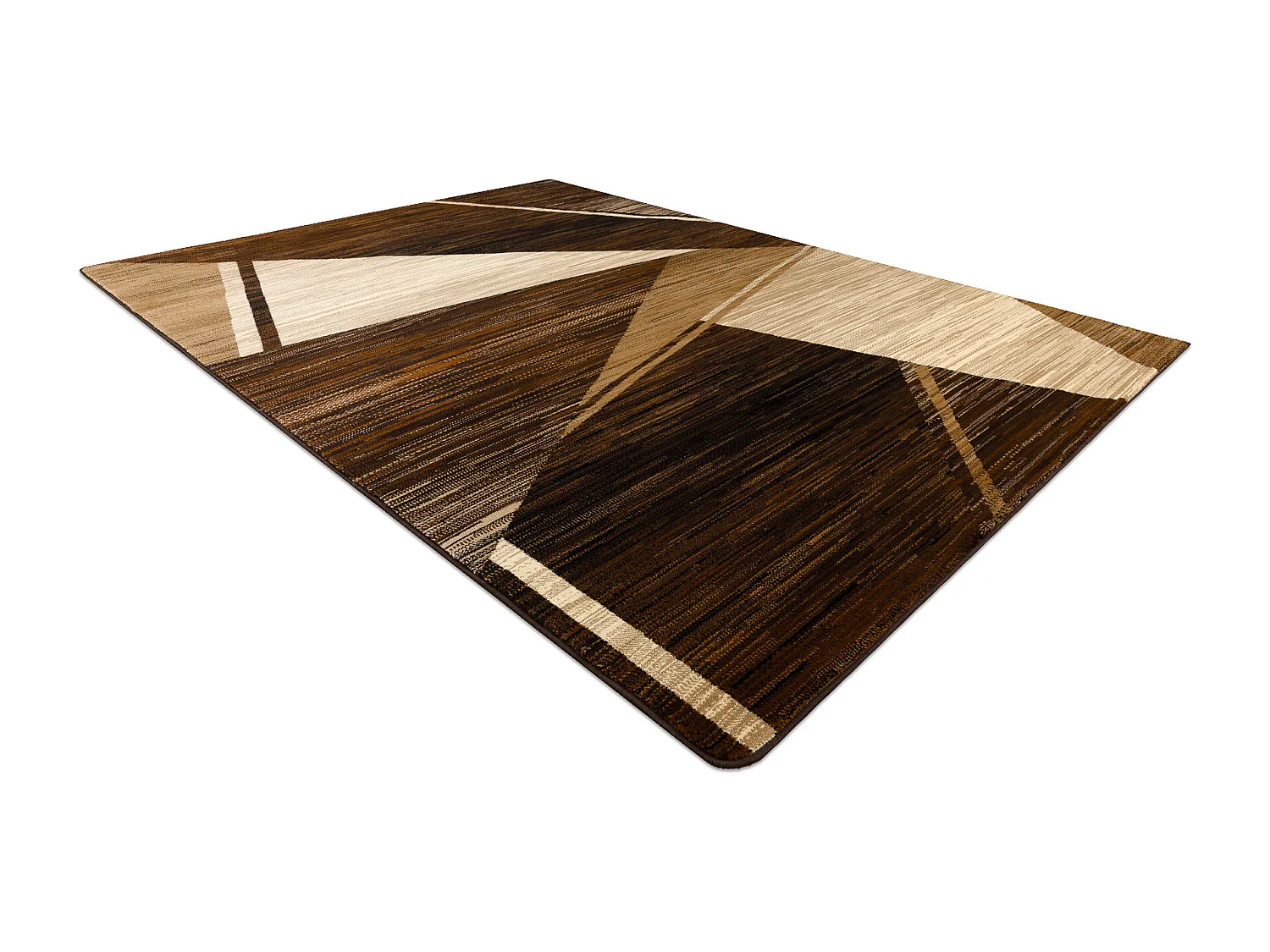 Teppich ROYAL HE397 Geometrisch- braun / beige 250x350 cm