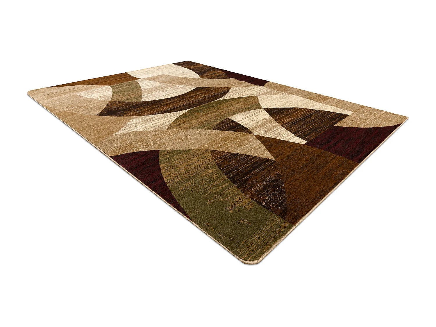 Tappeto ROYAL HD10 Geometrici - beige / verde 250x350 cm