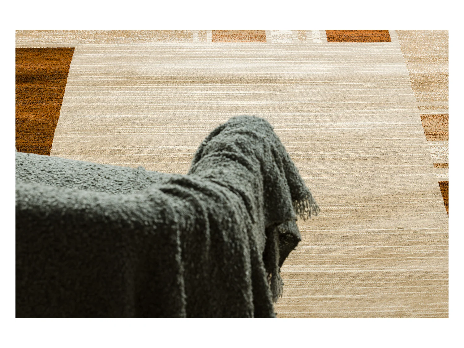 Teppich ROYAL FB23 Rahmen - beige / Creme 300x400 cm