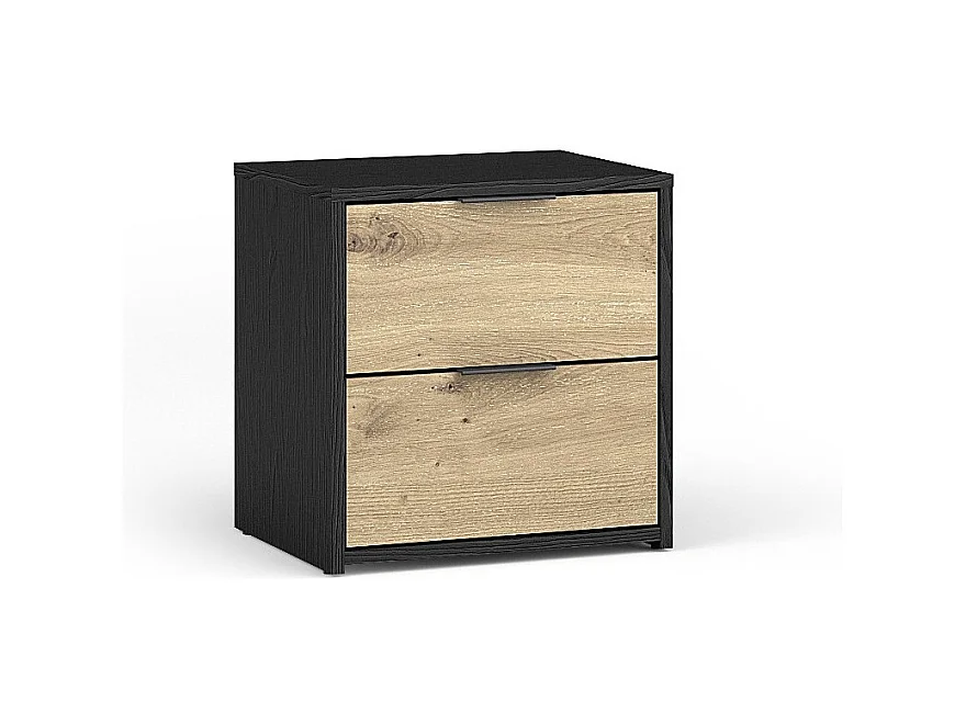 Lot de Deux Tables de Chevet MELODY - Design Moderne avec 2 Tiroirs