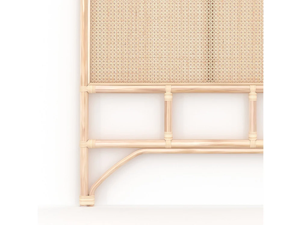 Tête de lit en rotin et cannage 90 cm - Naïra