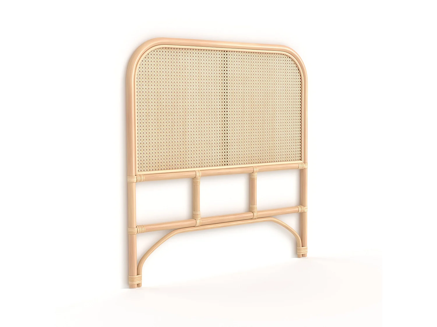 Tête de lit en rotin et cannage 90 cm - Naïra