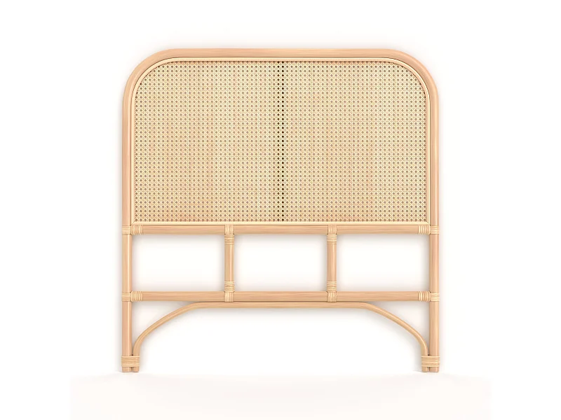 Tête de lit en rotin et cannage 90 cm - Naïra