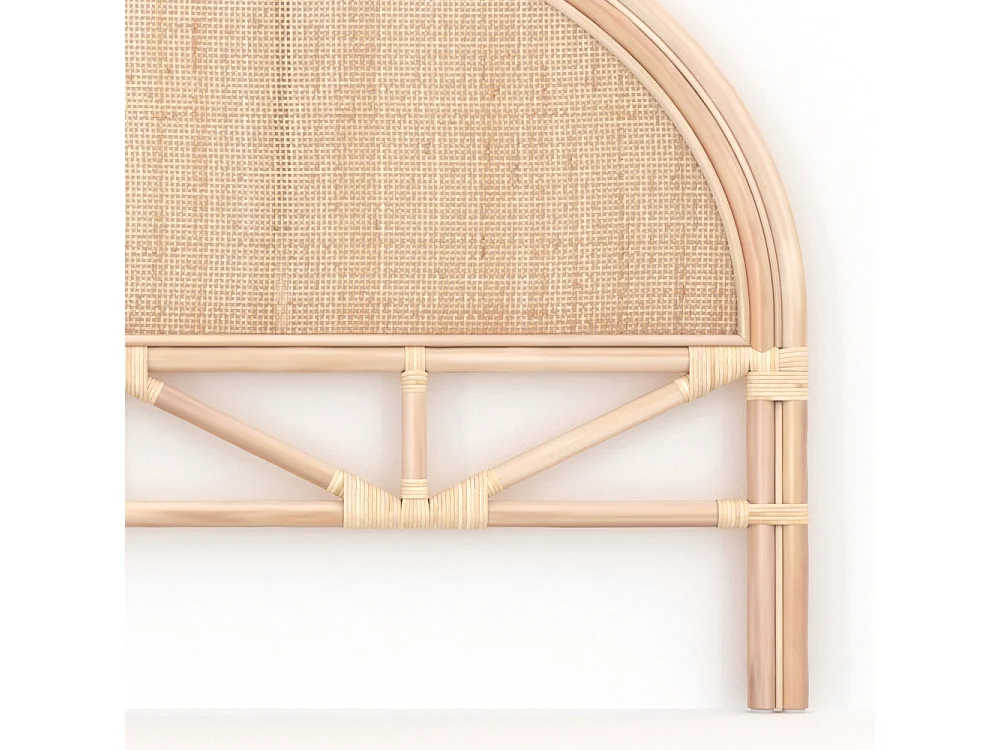 Tête de lit en rotin naturel 160 cm - Madya
