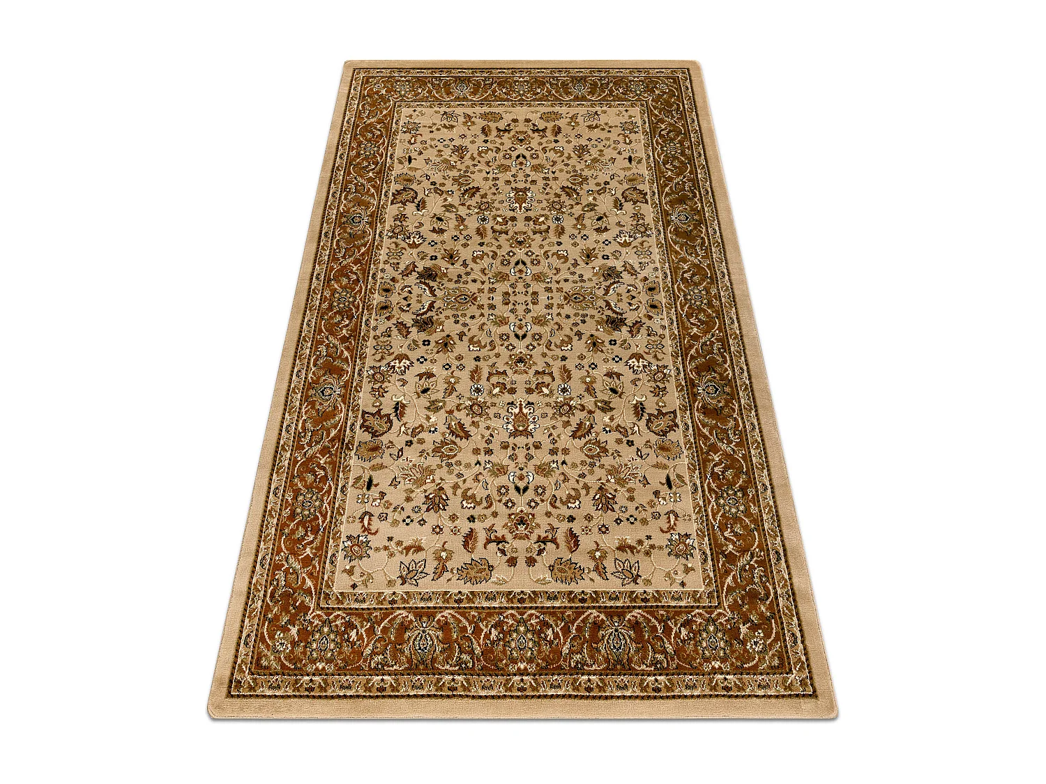 Tapis ROYAL E0176 Cadre - beige / marron 200x290 cm