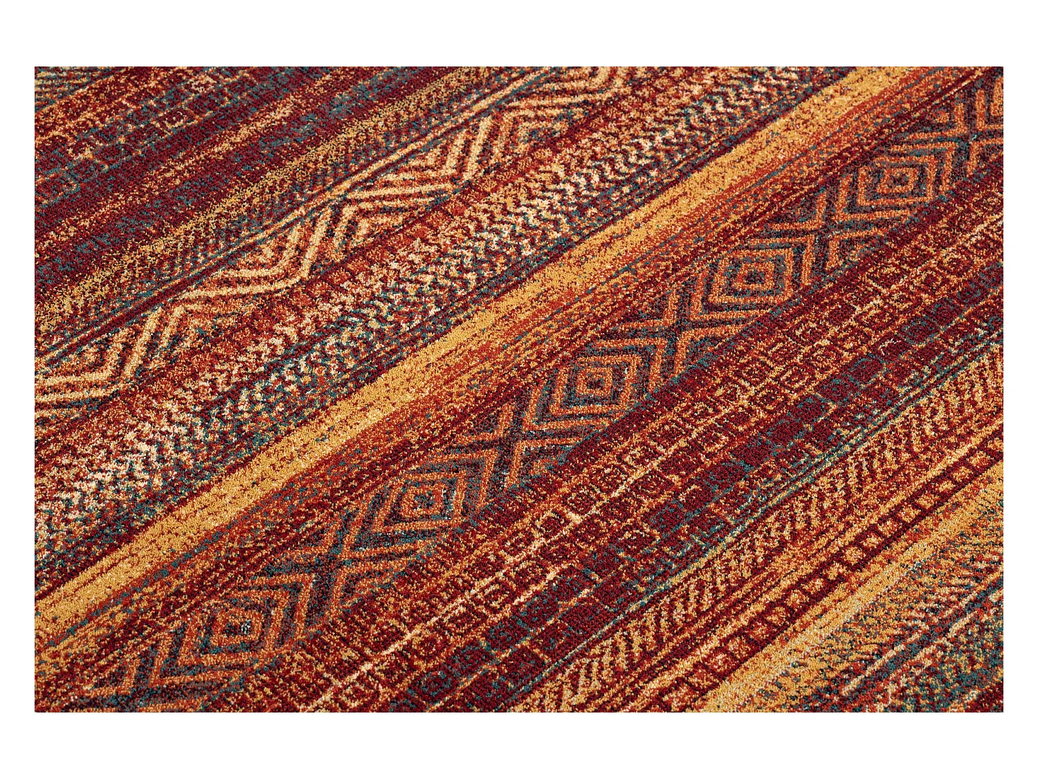 Wollteppich OMEGA BAKU red 100x150 cm