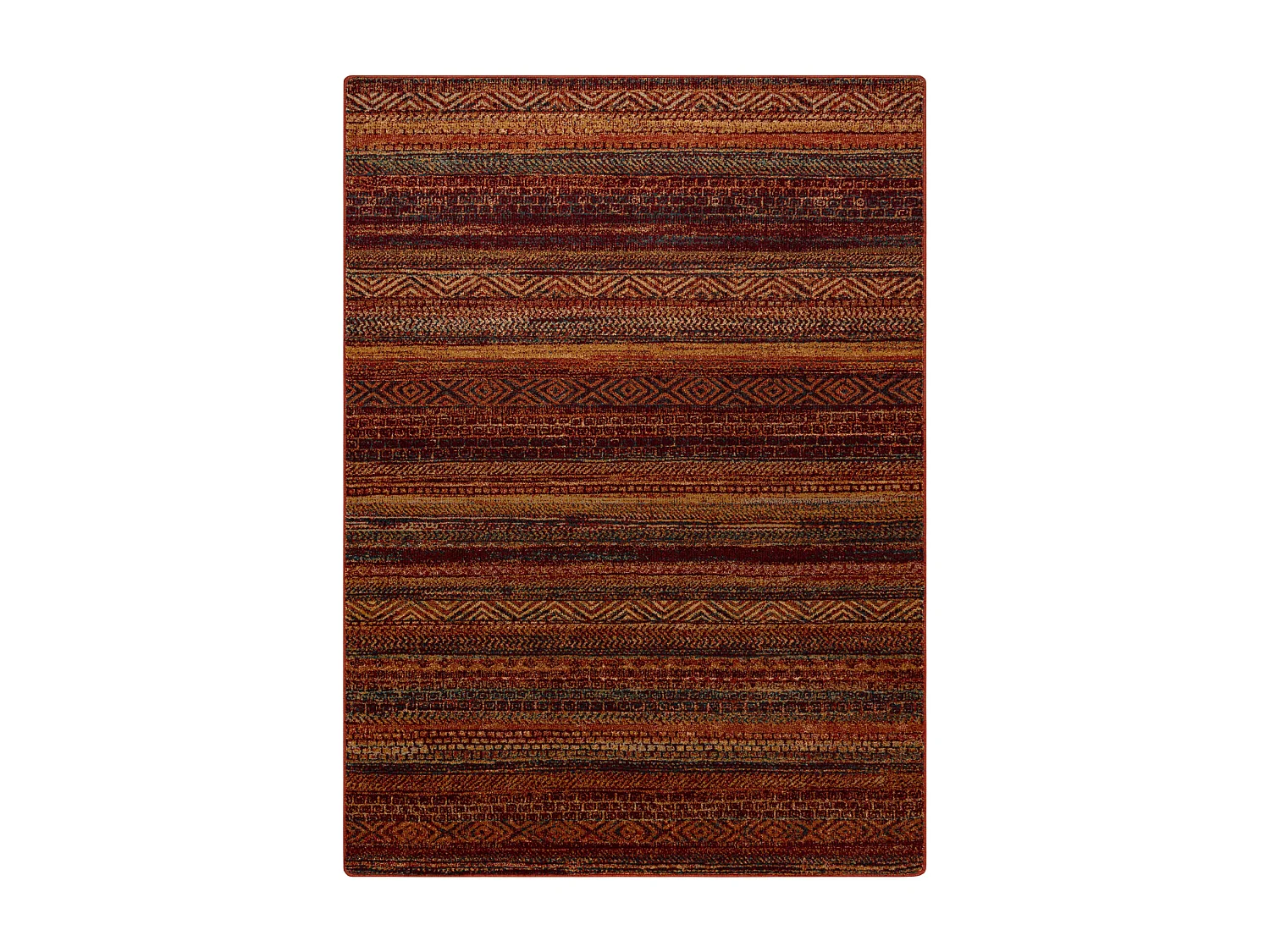 Tapis en laine OMEGA BAKU rouge 100x150 cm