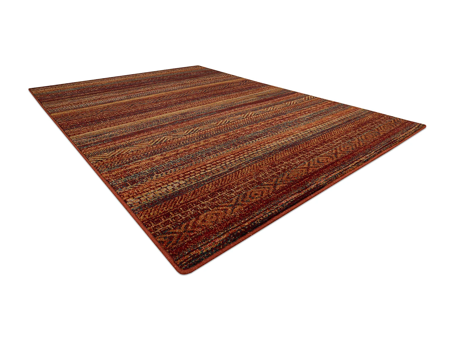 Tapis en laine OMEGA BAKU rouge 100x150 cm