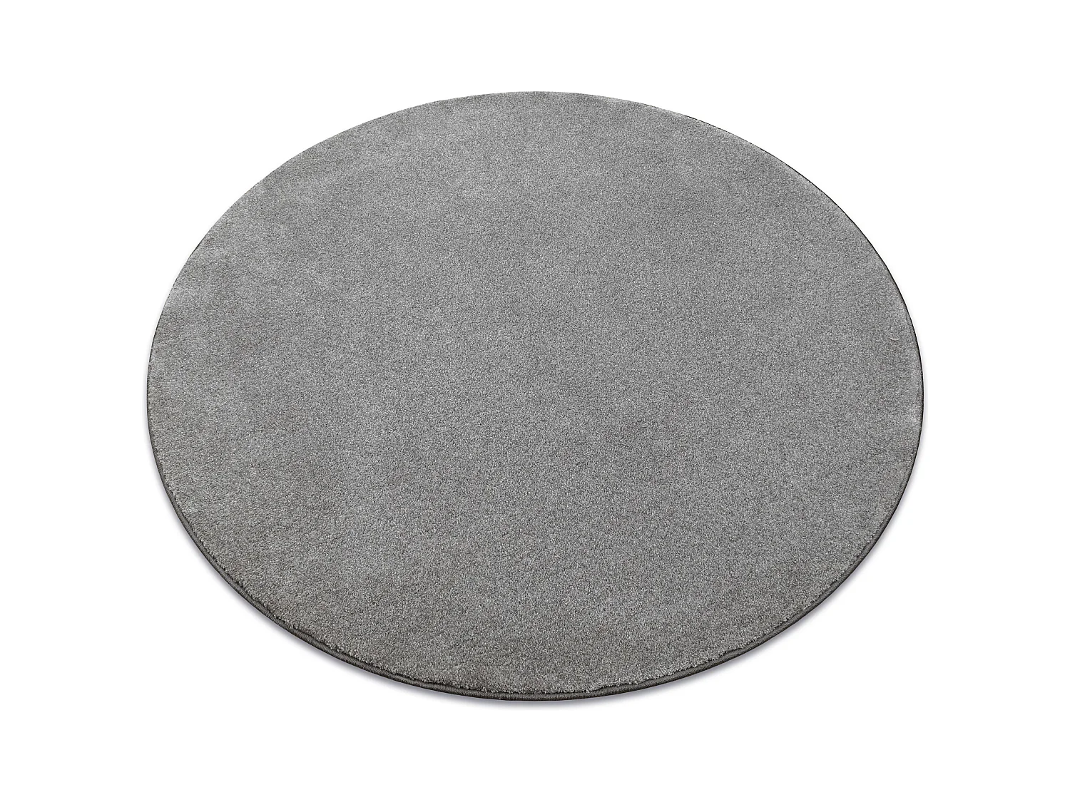 TAPIJT ROND DISCRETION grijskleuring cercle 133 cm