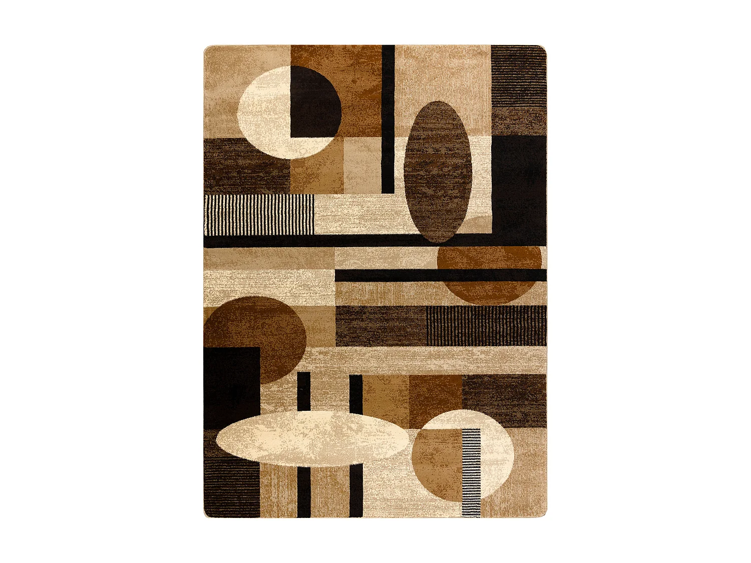 Tapijt ROYAL 5376 Geometrisch, cirkels - beige / room 180x270 cm