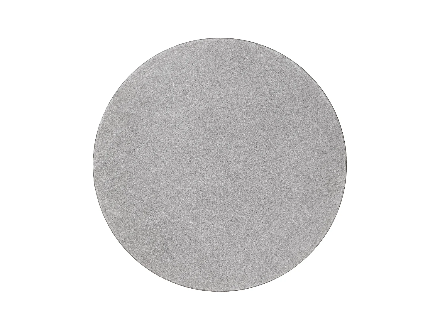 TAPIJT ROND DISCRETION zilver cercle 100 cm
