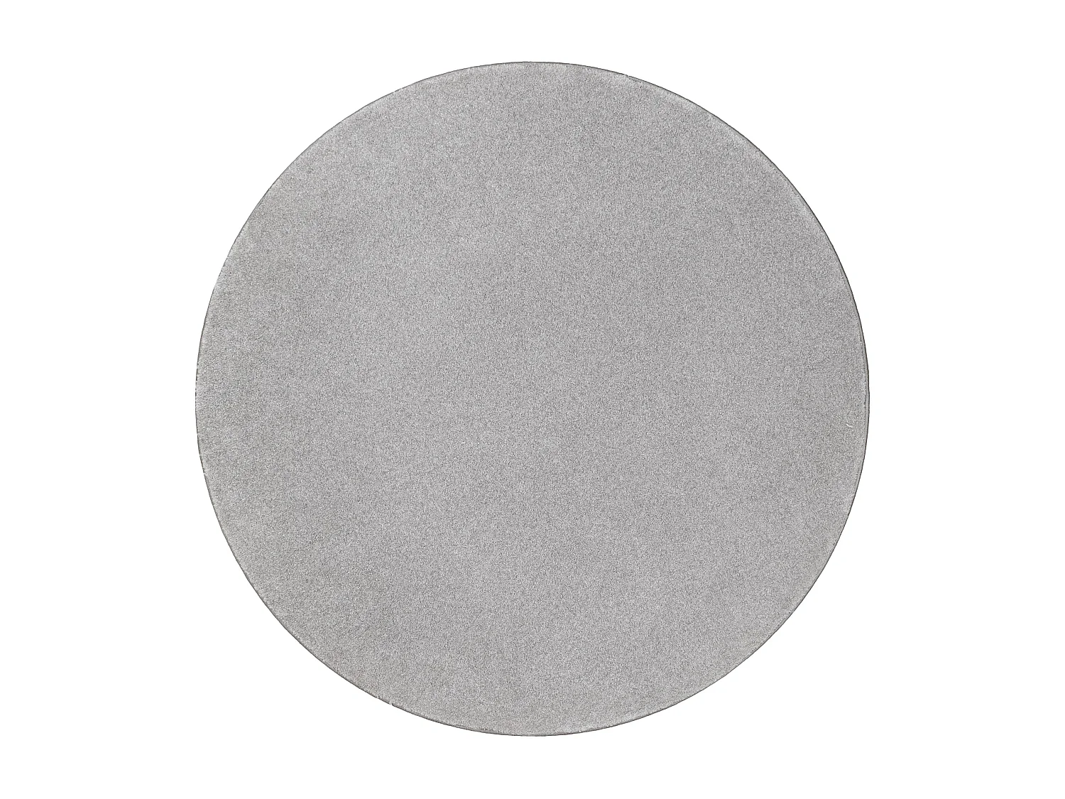 Teppich rund DISCRETION silbern cercle 100 cm