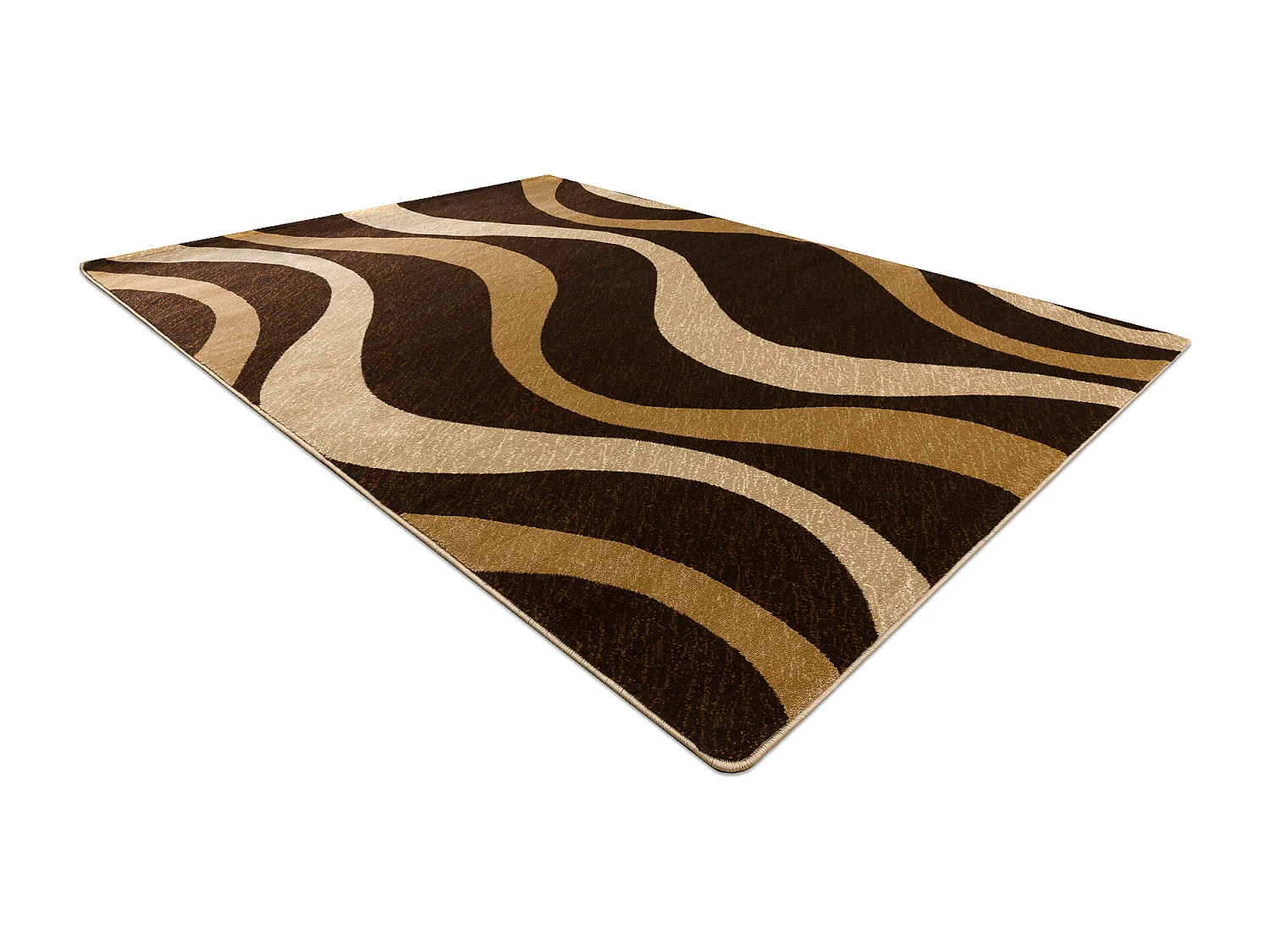 Tapis ROYAL G3565 Vagues - marron / beige 300x400 cm