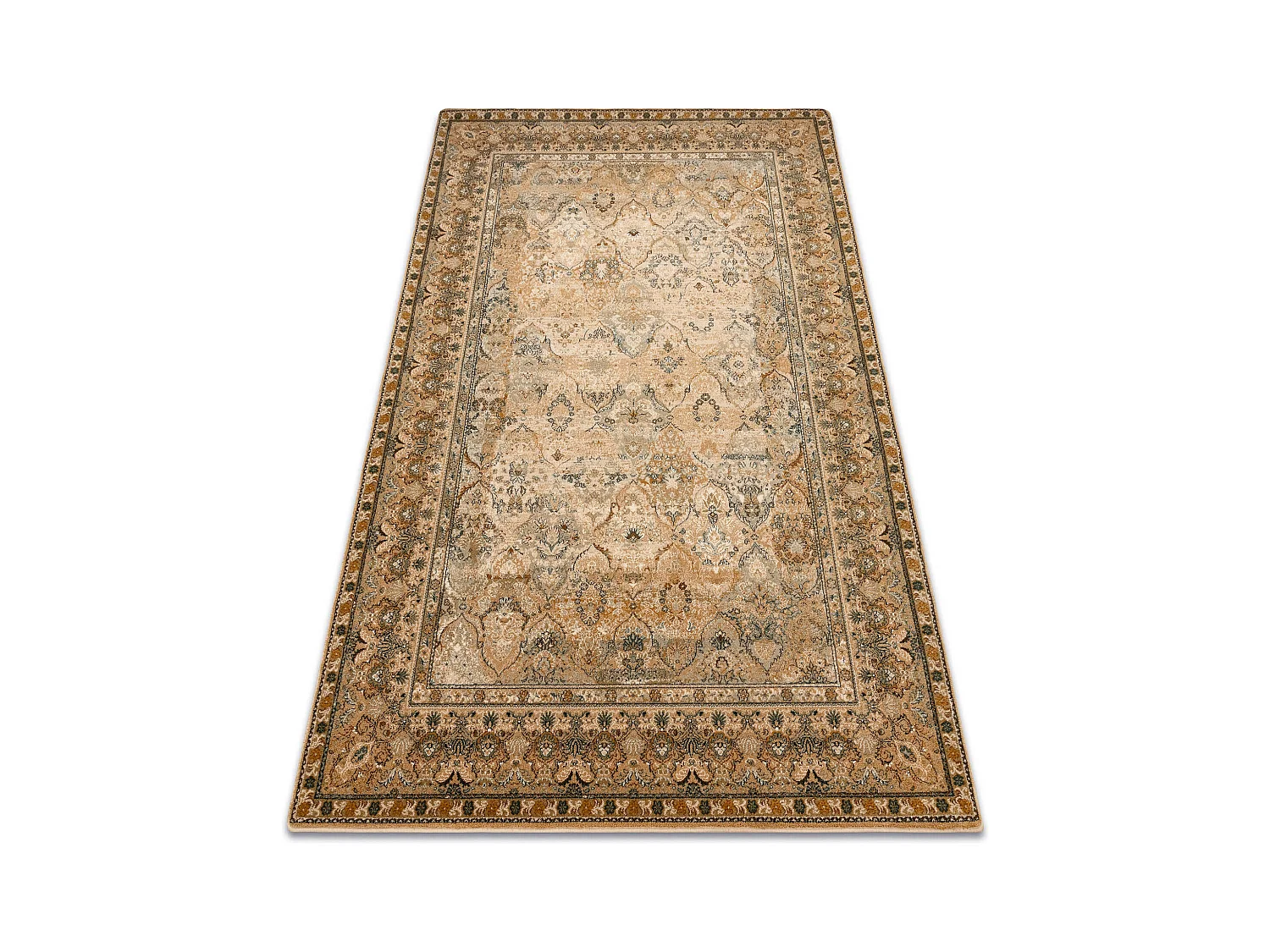 Tapis en laine OMEGA KASHMIR crème 100x150 cm