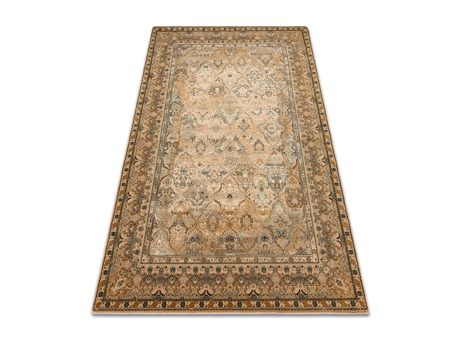 Tapis en laine OMEGA KASHMIR crème 100x150 cm