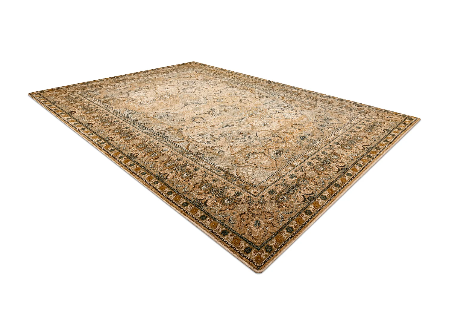 Tapis en laine OMEGA KASHMIR crème 100x150 cm