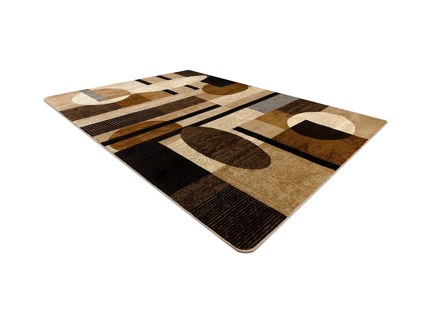 Tapis ROYAL 5376 Géométrique, cercles - beige / crème 150x230 cm