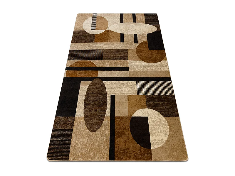 Tappeto ROYAL 5376 Geometrici, cerchi - beige / crema 150x230 cm