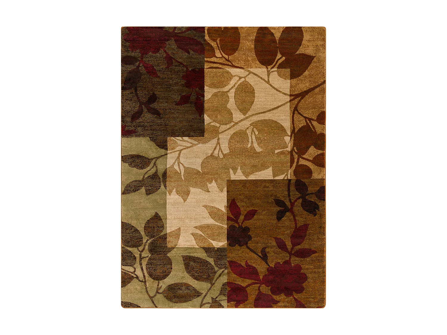 Tapijt ROYAL 5282 Bladeren - beige / groen 100x200 cm