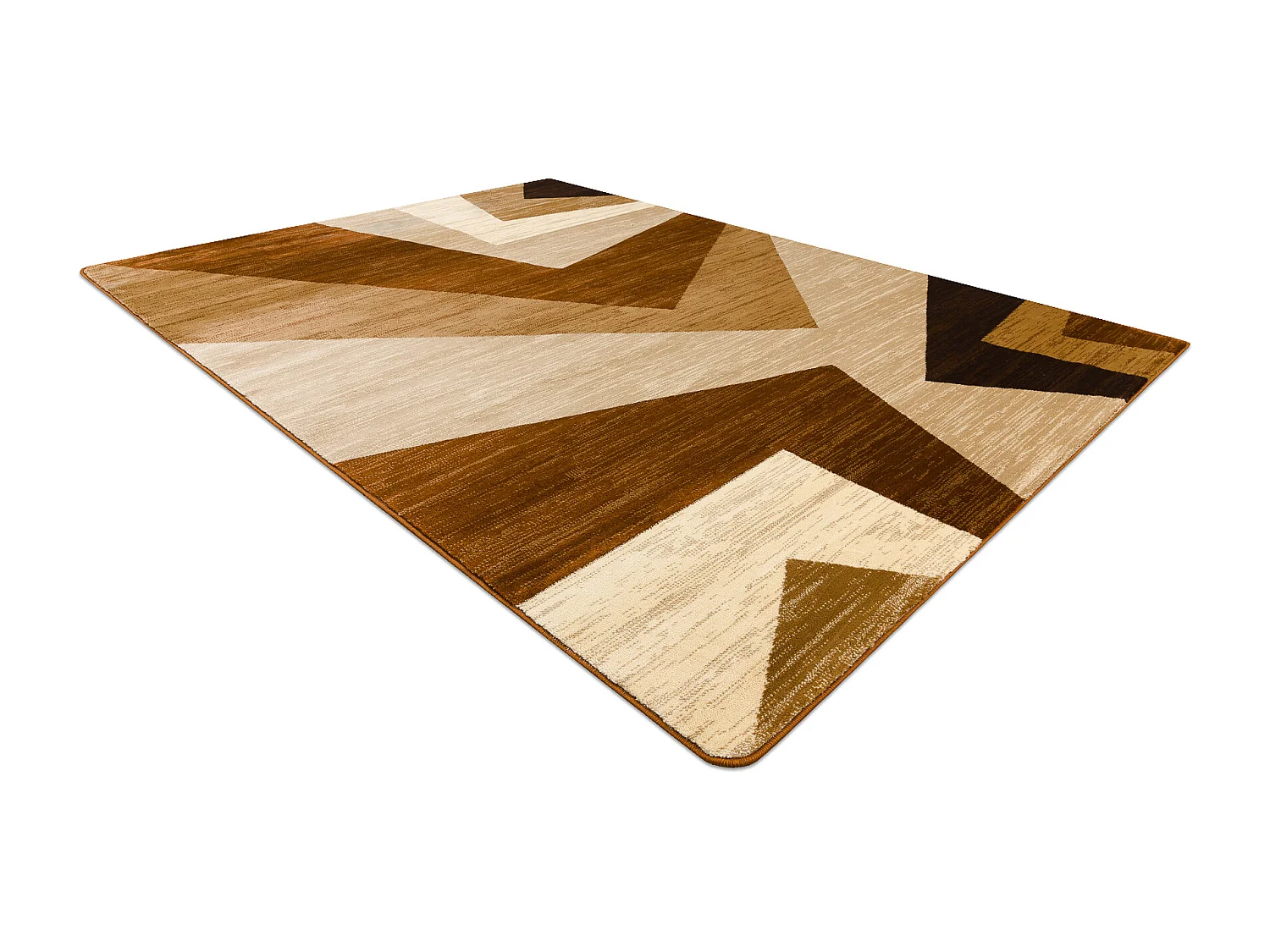 Tapis ROYAL G2095 Géométrique - beige / marron 100x200 cm