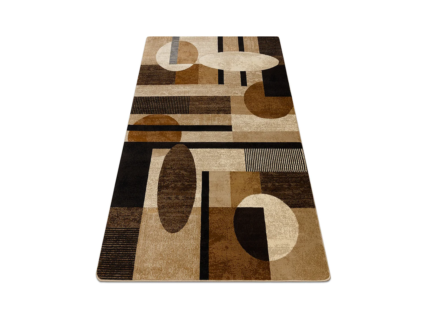 Tapis ROYAL 5376 Géométrique, cercles - beige / crème 200x290 cm