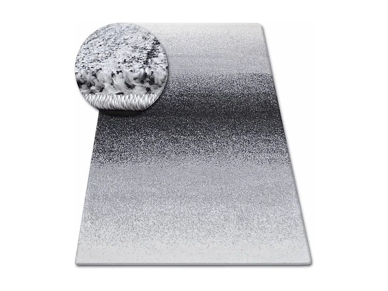 Teppich SHADOW 8621 schwarz / weiß 80x150 cm