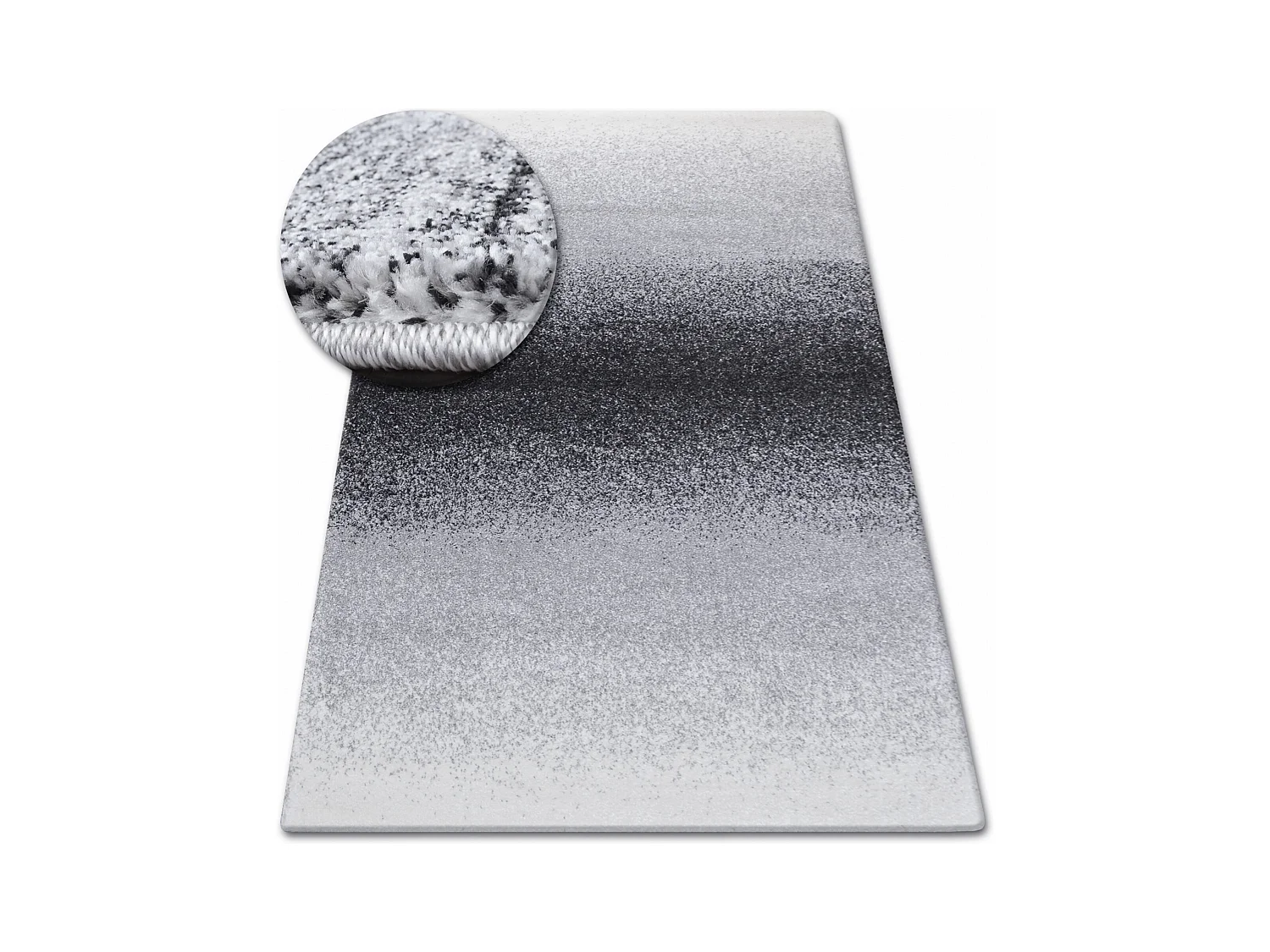 Tapis SHADOW 8621 noir / blanc 80x150 cm